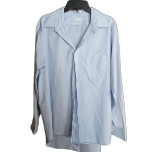 Elevate by Van Heusen Light Blue Men’s Dress Shirt 17 34/35 | Casual Office